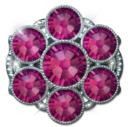 Crystal Flower Links Sets