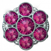 Crystal Flower Links Sets